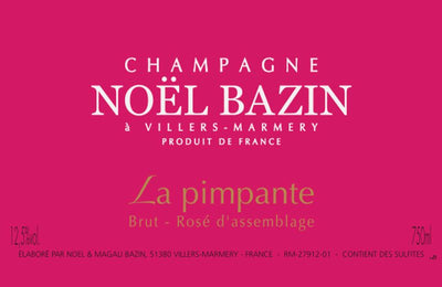 Noel Bazin 'Pimpante' Brut Rose Champagne NV