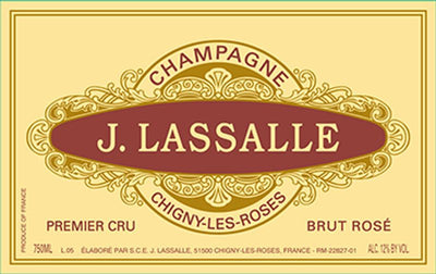 J. Lassalle 1er Cru Brut Rose Champagne NV