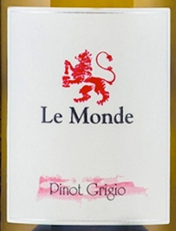 Le Monde Friuli-Venezia Giulia Pinot Grigio 2021