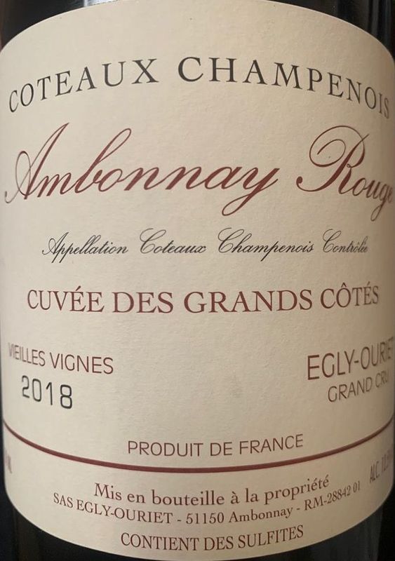 Egly-Ouriet Coteaux Champenois &