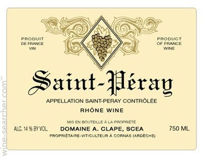Domaine Clape Saint-Peray 2023