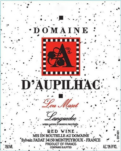 Domaine d'Aupilhac Montpeyroux Rouge 'Lou Maset' 2021