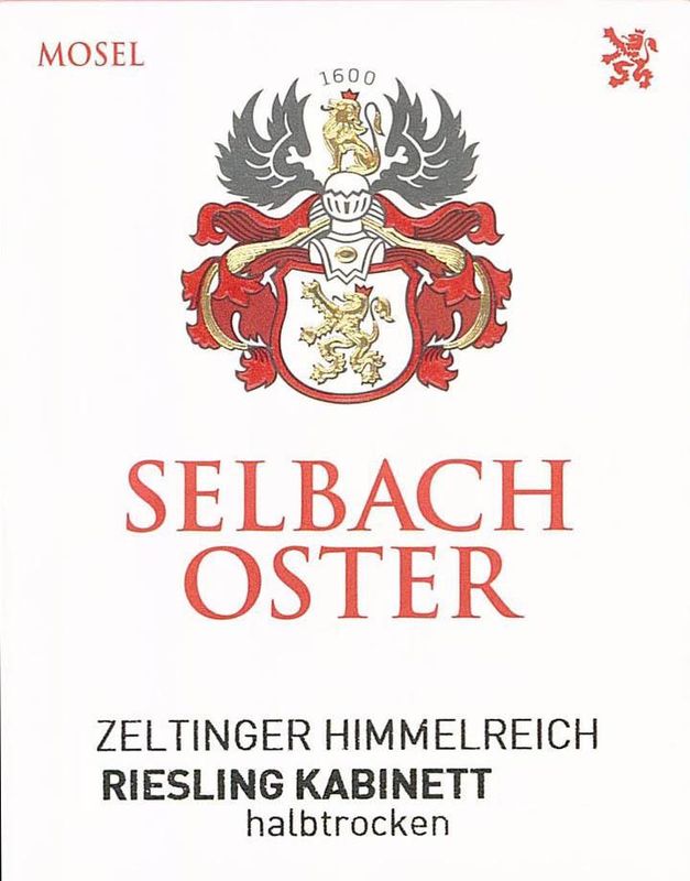 Selbach-Oster Riesling &