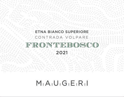 Maugeri Etna Bianco Superiore 'Contrada Volpare' 2022