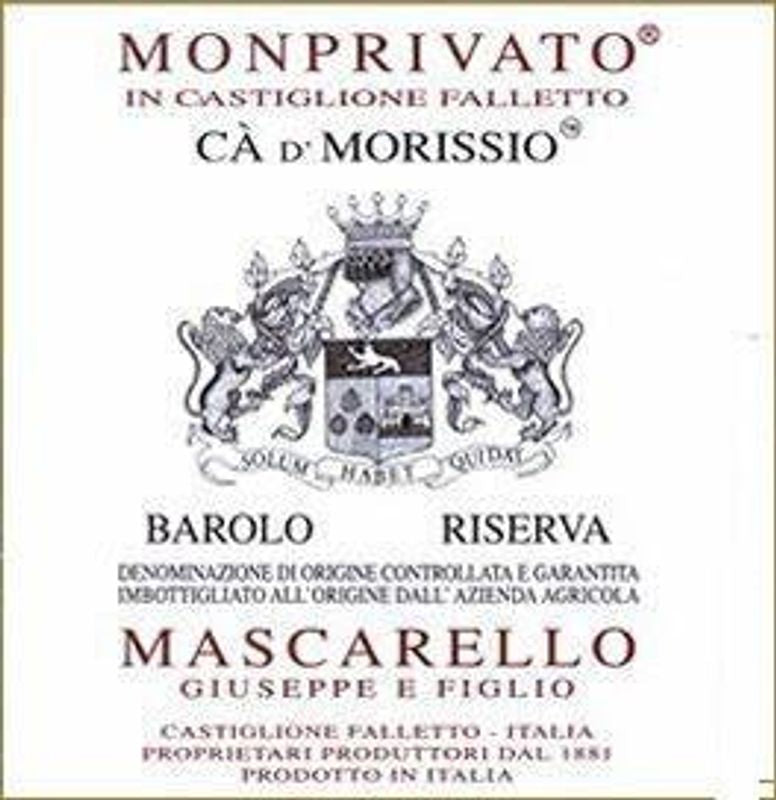 G. Mascarello Barolo Riserva &