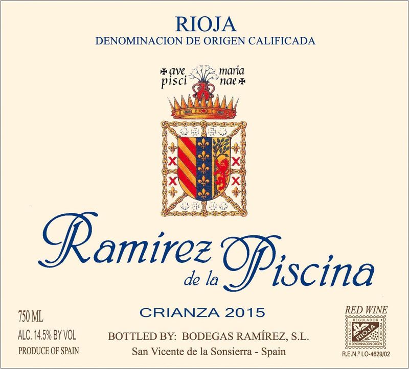 Ramirez de la Piscina Rioja Crianza 2020