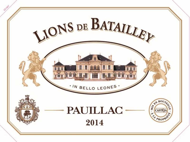 Lions de Batailley Pauillac 2018