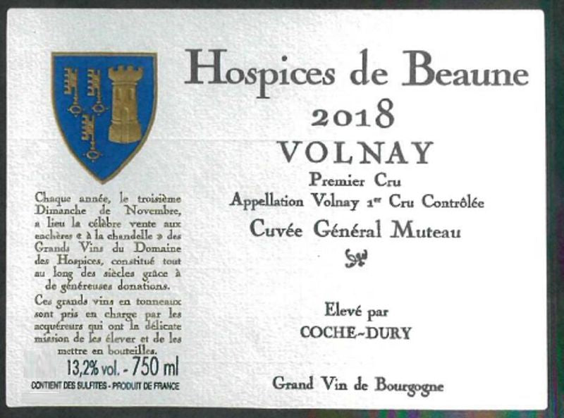 Domaine Coche-Dury Volnay 1er Cru &