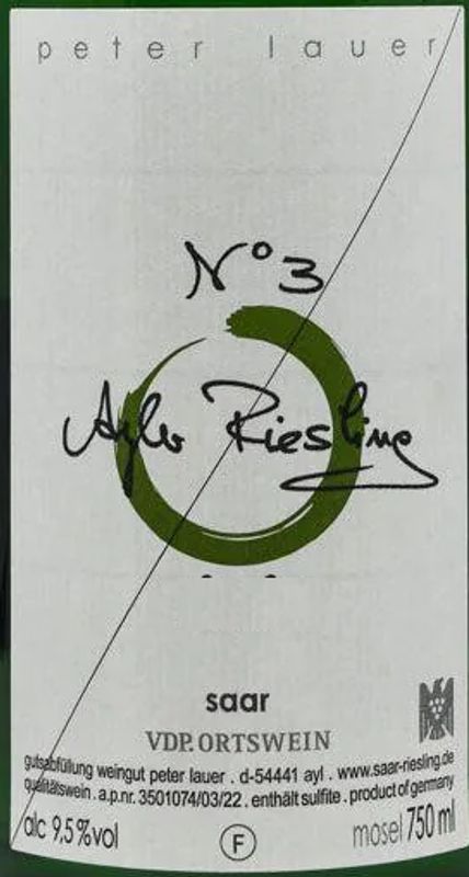 Peter Lauer Riesling &