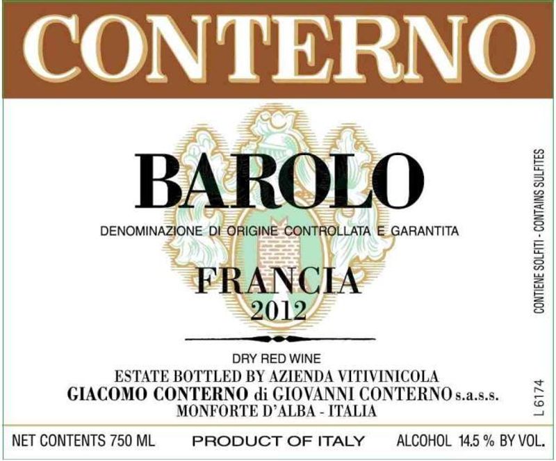 Giacomo Conterno Barolo &