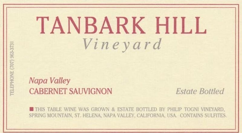 Philip Togni Cabernet Sauvignon &