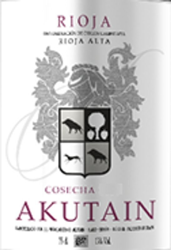 Bodegas Akutain Rioja Cosecha 2020