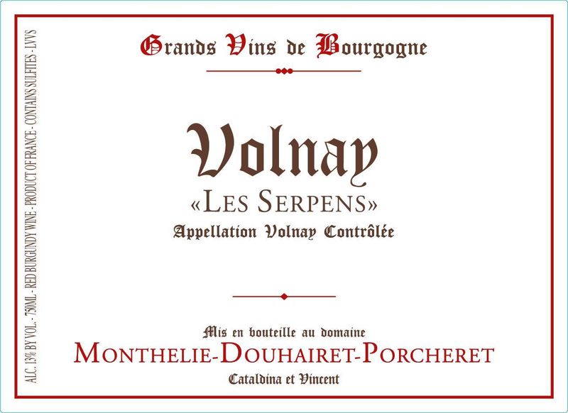 Domaine Douhairet-Porcheret Volnay &