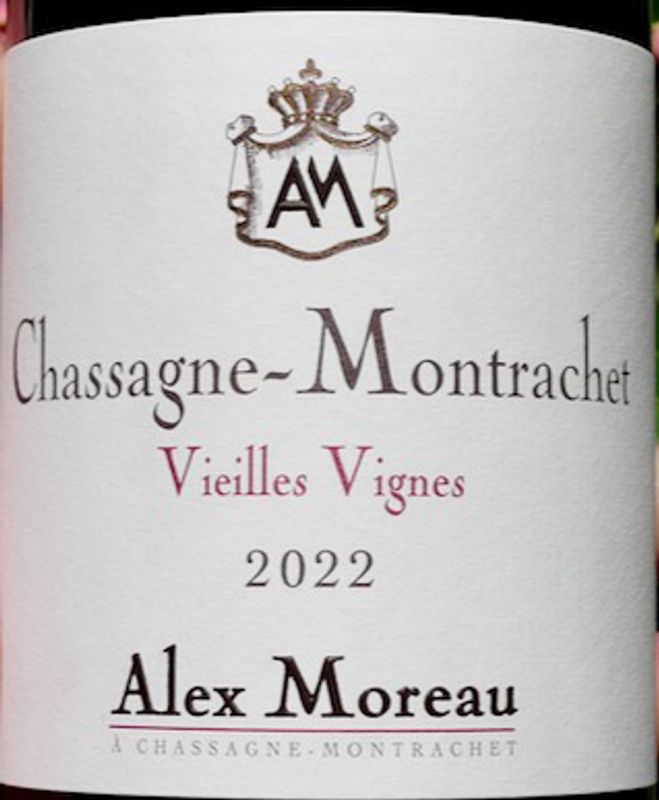 Alex Moreau Chassagne-Montrachet Rouge VV 2022