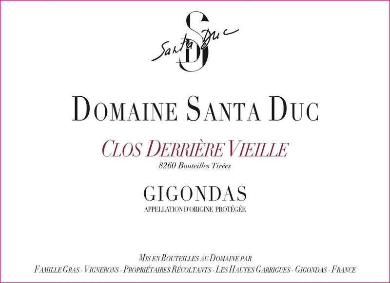 Domaine Santa Duc Gigondas &