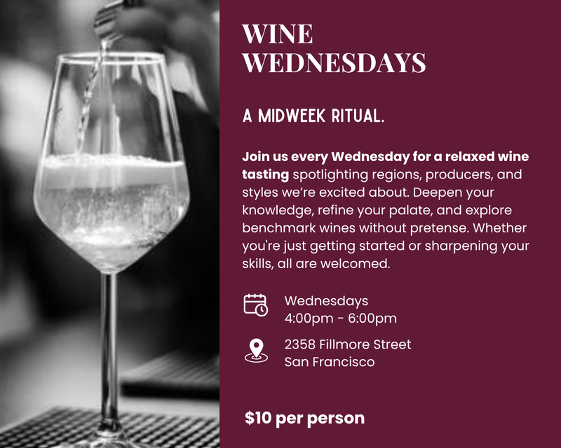 Copenhagen Sparkling Teas - Wine Wednesday, November 26th, 4-6pm PT