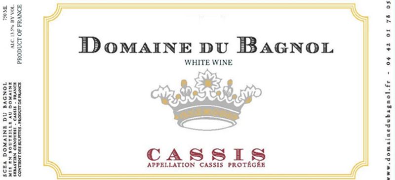 Domaine Du Bagnol Cassis 2023