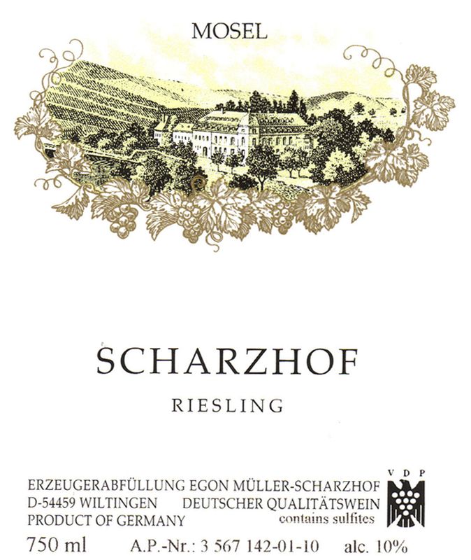 Egon Muller Riesling &