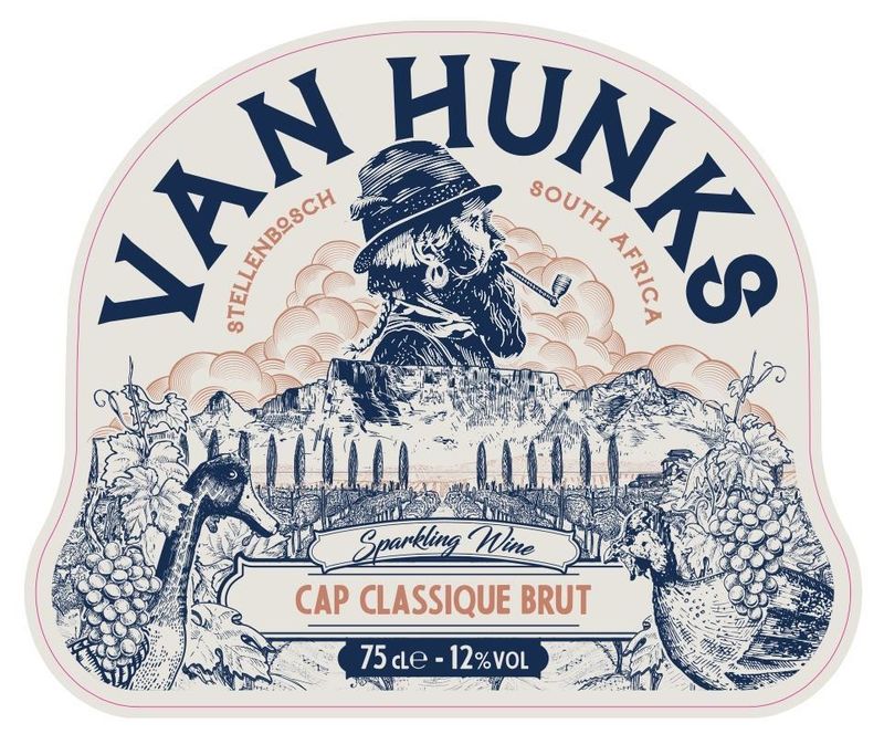 Van Hunks Stellenbosch Cap Classique Brut NV