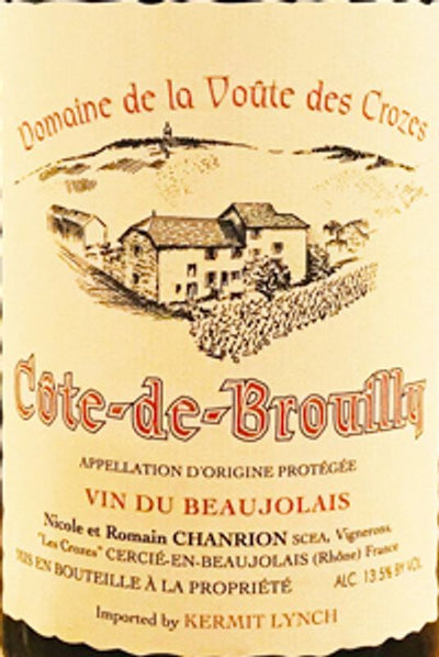 Nicole Chanrion Cote de Brouilly 2023