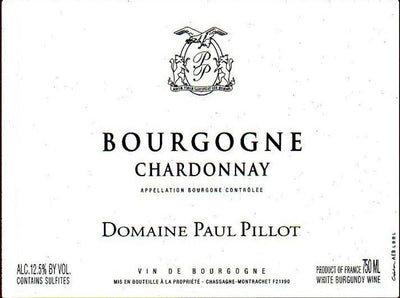 Domaine Paul Pillot Bourgogne Blanc 2022