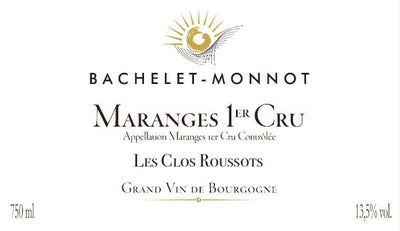 Domaine Bachelet-Monnot Maranges Rouge 1er Cru 'Les Clos Roussots' 2022