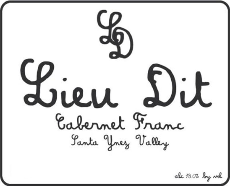 Lieu Dit Cabernet Franc Santa Ynez Valley 2022