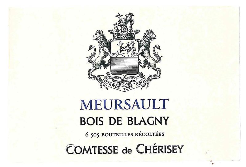 Comtesse de Cherisey Meursault-Blagny &