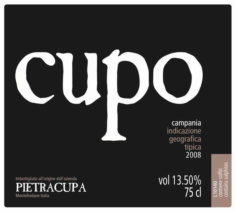 Pietracupa Fiano ‘Cupo’ Campania 2020