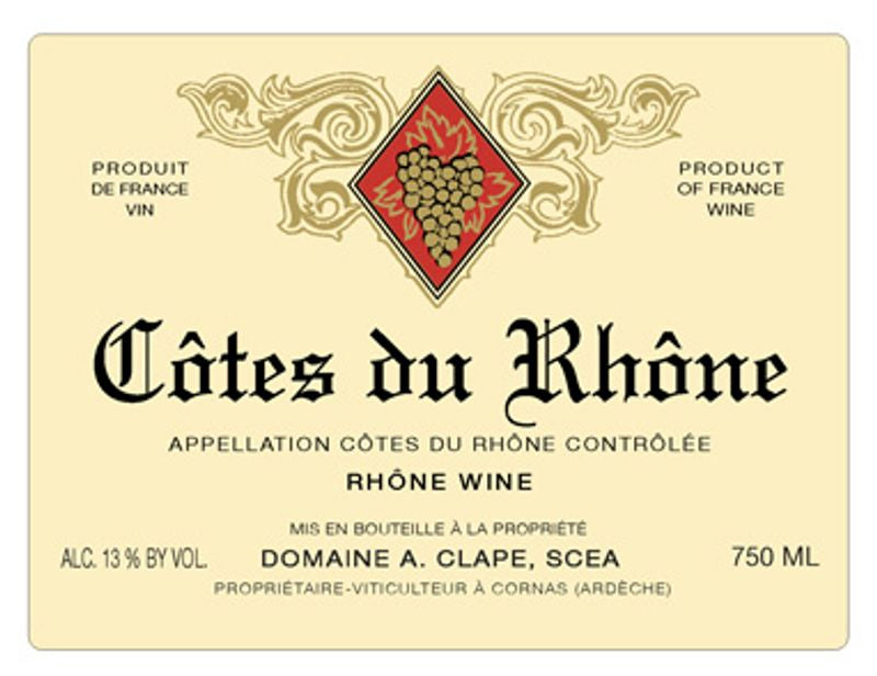Domaine Clape Cotes du Rhone 2023
