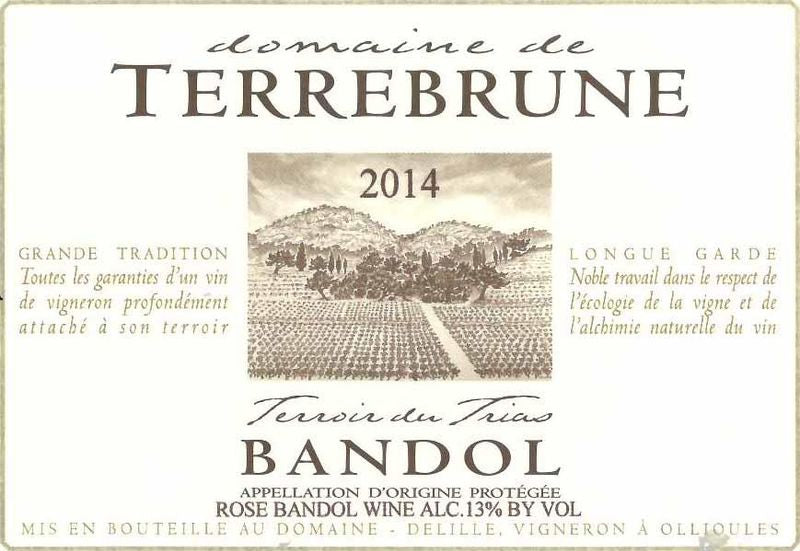 Domaine de Terrebrune Bandol Rose 2023