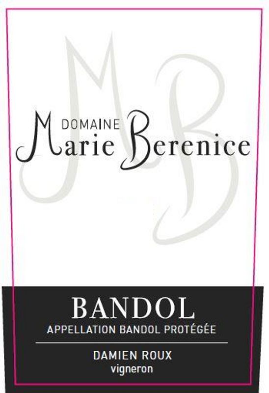 Domaine Marie Berenice Bandol Rose 2022