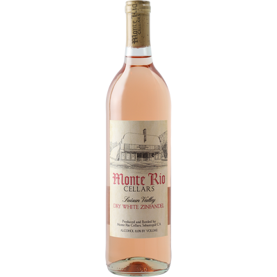 Monte Rio White Zinfandel Suisun Valley 2018-Wine-Verve Wine