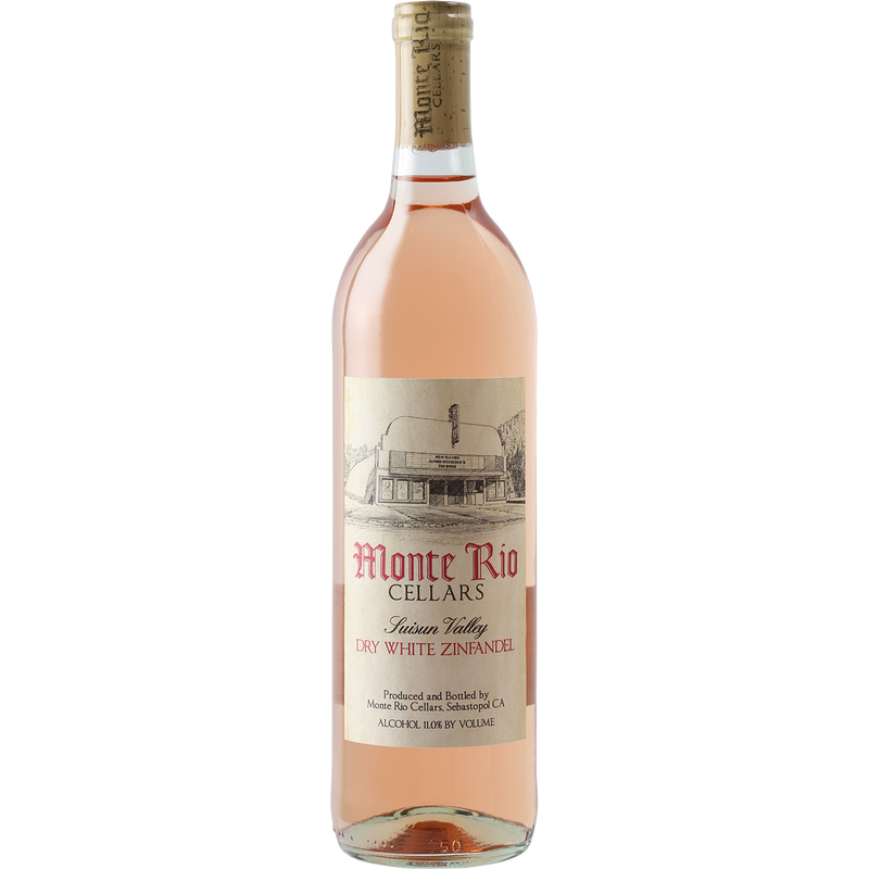 Monte Rio White Zinfandel Suisun Valley 2018-Wine-Verve Wine