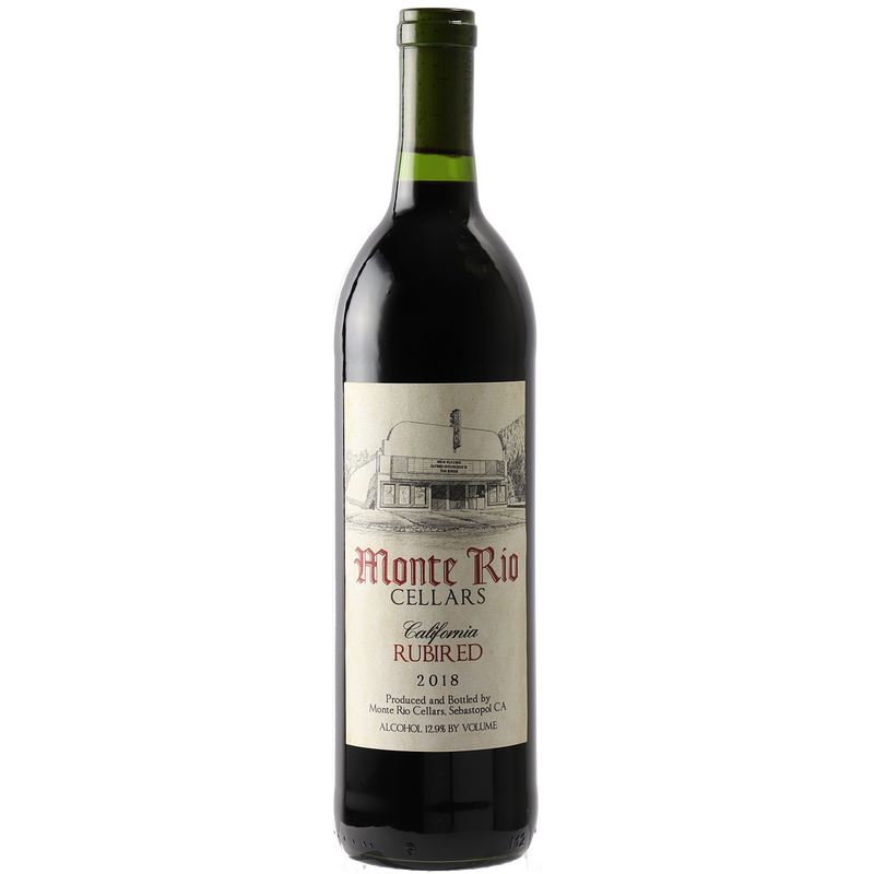 Monte Rio Rubired California 2018-Wine-Verve Wine