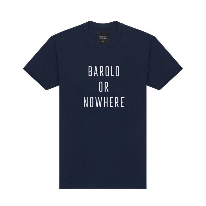 Knowlita x Verve Wine Barolo Tee — Navy-Apparel-Verve Wine